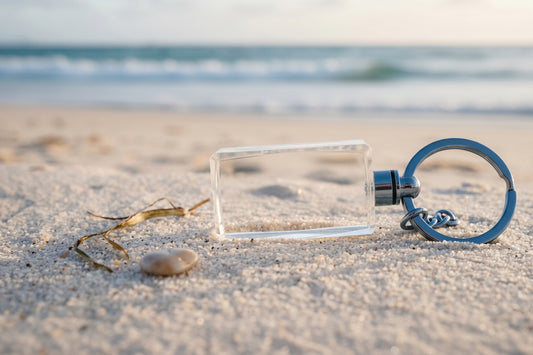 rectangle-crystal-keychain product photo 1
